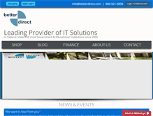 Tablet Screenshot of betterdirect.com